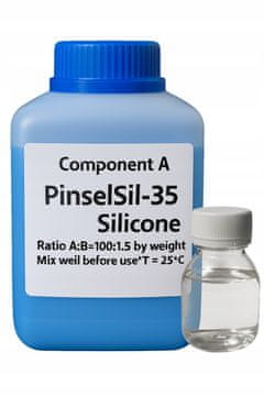 INNA PinselSil-35 silikon za kalupe, zelo lepljiv, 0,5 kg
