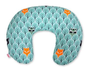 shumee Snemljiva blazina za hranjenje v obliki fižola - metin gozd