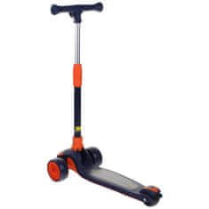 shumee 2-v-1 tricikel za uravnoteženje s svetlečimi kolesi, zložljiv - temno moder