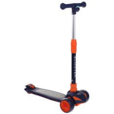 shumee 2-v-1 tricikel za uravnoteženje s svetlečimi kolesi, zložljiv - temno moder