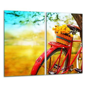 shumee Steklena deska 2x 30x52 Kolo