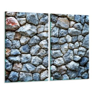 shumee STEKLENA DESKA ZA REZANJE 2x 30x52 KAMNI