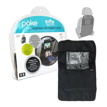 Poke Zaščita za sedež Poke z žepom za tablico 62x42cm