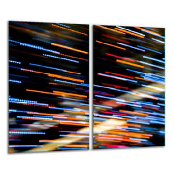 shumee Steklena deska za rezanje 2x 30x52 kos