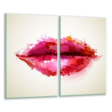 shumee Steklena rezalna ploa 2x 30x52 ustnice