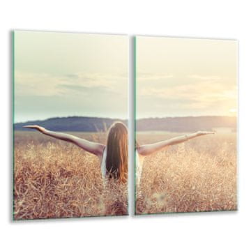 shumee Steklena deska za rezanje 2x 30x52