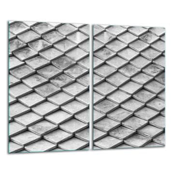 shumee Steklena deska 2x 30x52 Mosaic