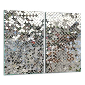 shumee STEKLENA DESKA ZA REZANJE 2x 30x52 MOSAIC