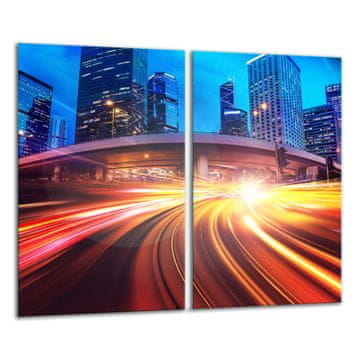 shumee STEKLENA DESKA ZA REZANJE 2x 30x52 CITY