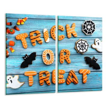 shumee STEKLENA DESKA ZA REZANJE 2x 30x52 HALLOWEEN