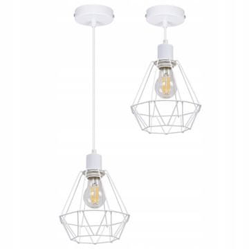 moonlight MODERNA VISEČA SVETILKA EDISON DIAMOND LOFT