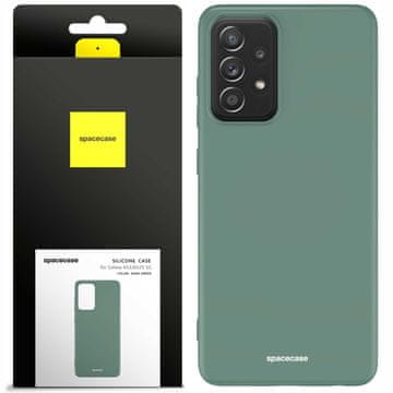 shumee Silikonski ovitek SC za Galaxy A52A52s temno zelen