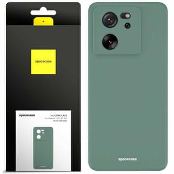 shumee Silikonski ovitek SC za Xiaomi 13T 13T Pro temno zelen