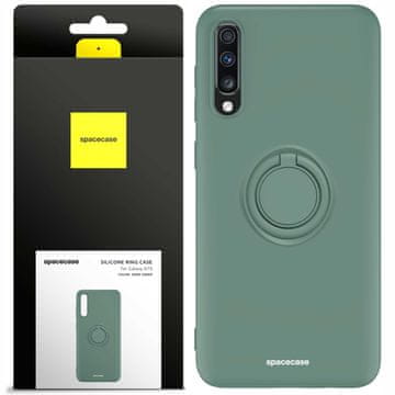 shumee Silikonski obroč SC za Galaxy A70 temno zelen