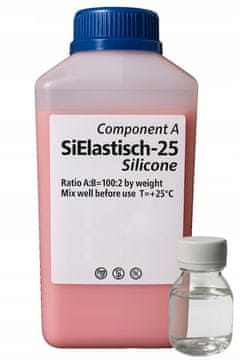 INNA Visoko prilagodljiv silikon za kalupe RTV-2 SiElastisch-25 A Sh 1 kg