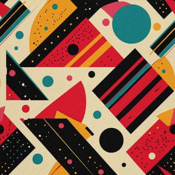 shumee ZUNANJE DEKORATIVNE TKANINE OXFORD - Geometrični motiv I DX3616