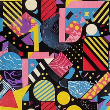 shumee ZUNANJE DEKORATIVNE TKANINE OXFORD - Geometrični motiv I DX3368