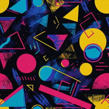 shumee ZUNANJE DEKORATIVNE TKANINE OXFORD - Geometrični motiv I DX3217
