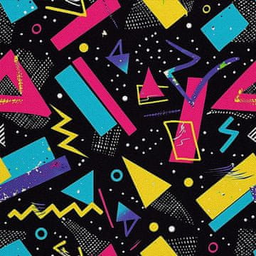 shumee ZUNANJE DEKORATIVNE TKANINE OXFORD - Geometrični motiv I DX3553
