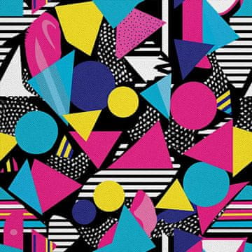 shumee ZUNANJE DEKORATIVNE TKANINE OXFORD - Geometrični motiv I DX3409