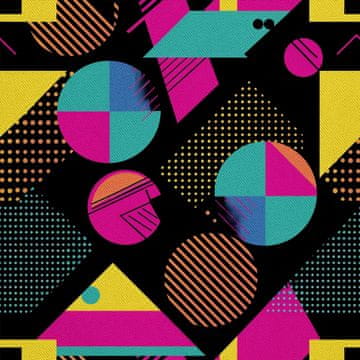 shumee ZUNANJE DEKORATIVNE TKANINE OXFORD - Geometrični motiv I DX3140