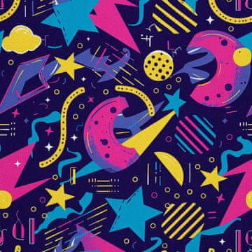 shumee ZUNANJE DEKORATIVNE TKANINE OXFORD - Geometrični motiv I DX3170