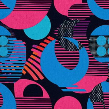 shumee ZUNANJE DEKORATIVNE TKANINE OXFORD - Geometrični motiv I DX3606