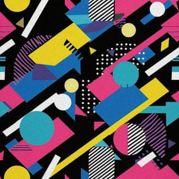 shumee ZUNANJE DEKORATIVNE TKANINE OXFORD - Geometrični motiv I DX3494
