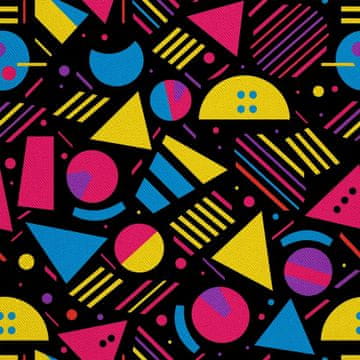 shumee ZUNANJE DEKORATIVNE TKANINE OXFORD - Geometrični motiv I DX3532