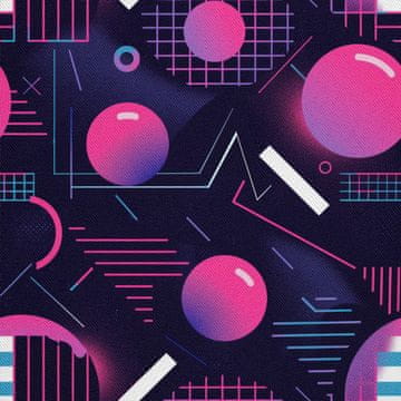 shumee ZUNANJE DEKORATIVNE TKANINE OXFORD - Geometrični motiv I DX3325