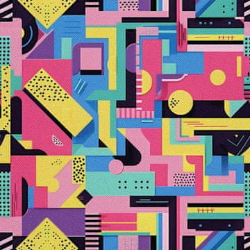 shumee ZUNANJE DEKORATIVNE TKANINE OXFORD - Geometrični motiv I DX3300