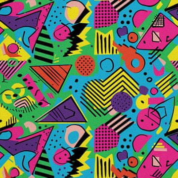 shumee ZUNANJE DEKORATIVNE TKANINE OXFORD - Geometrični motiv I DX3402