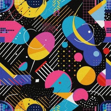 shumee ZUNANJE DEKORATIVNE TKANINE OXFORD - Geometrični motiv I DX3587