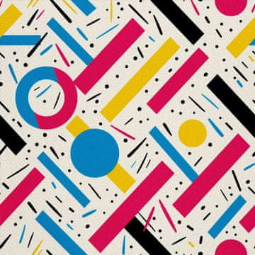 shumee ZUNANJE DEKORATIVNE TKANINE OXFORD - Geometrični motiv I DX3445