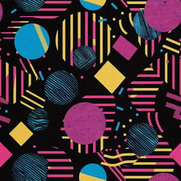 shumee ZUNANJE DEKORATIVNE TKANINE OXFORD - Geometrijski motiv I DX3311