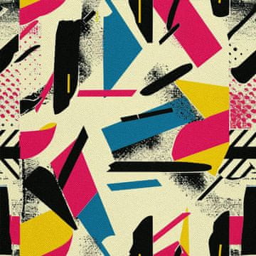 shumee ZUNANJE DEKORACIJSKE TKANINE OXFORD - Geometrijski motiv I DX3211