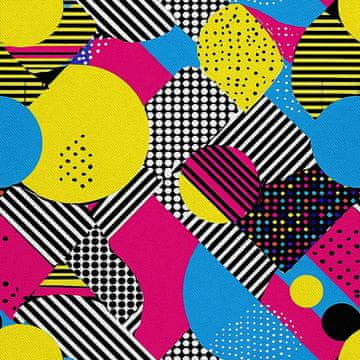 shumee ZUNANJE DEKORATIVNE TKANINE OXFORD - Geometrični motiv I DX3181