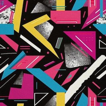shumee ZUNANJE DEKORATIVNE TKANINE OXFORD - Geometrični motiv I DX3234