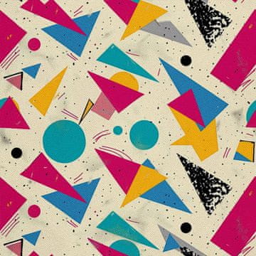 shumee ZUNANJE DEKORATIVNE TKANINE OXFORD - Geometrični motiv I DX3596