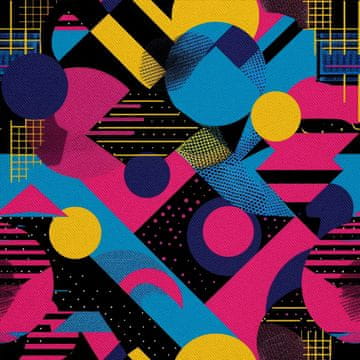shumee ZUNANJE DEKORATIVNE TKANINE OXFORD - Geometrični motiv I DX3250