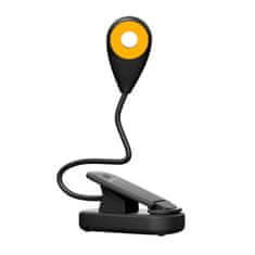 LuDream Flexi - Amber LED bralna lučka brez modre mape