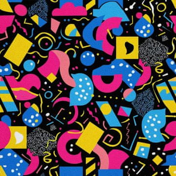 shumee ZUNANJE DEKORATIVNE TKANINE OXFORD - Geometrični motiv I DX3301