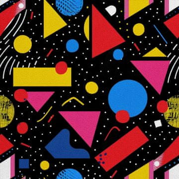 shumee ZUNANJE DEKORATIVNE TKANINE OXFORD - Geometrični motiv I DX3400
