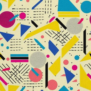 shumee ZUNANJE DEKORATIVNE TKANINE OXFORD - Geometrični motiv I DX3294