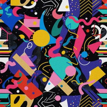 shumee ZUNANJE DEKORATIVNE TKANINE OXFORD - Geometrični motiv I DX3283
