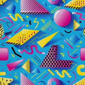 shumee ZUNANJE DEKORATIVNE TKANINE OXFORD - Geometrični motiv I DX3112