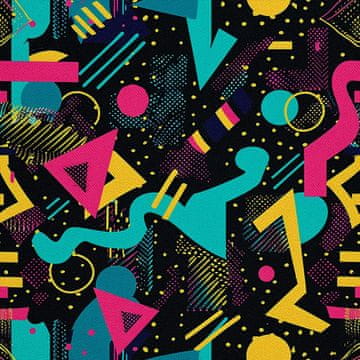 shumee ZUNANJE DEKORATIVNE TKANINE OXFORD - Geometrični motiv I DX3435