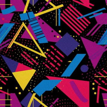 shumee ZUNANJE DEKORATIVNE TKANINE OXFORD - Geometrični motiv I DX3274