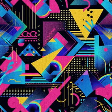 shumee ZUNANJE DEKORATIVNE TKANINE OXFORD - Geometrični motiv I DX3162