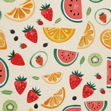 shumee ZUNANJE DEKORACIJSKE TKANINE OXFORD - poletni motiv | DX9137